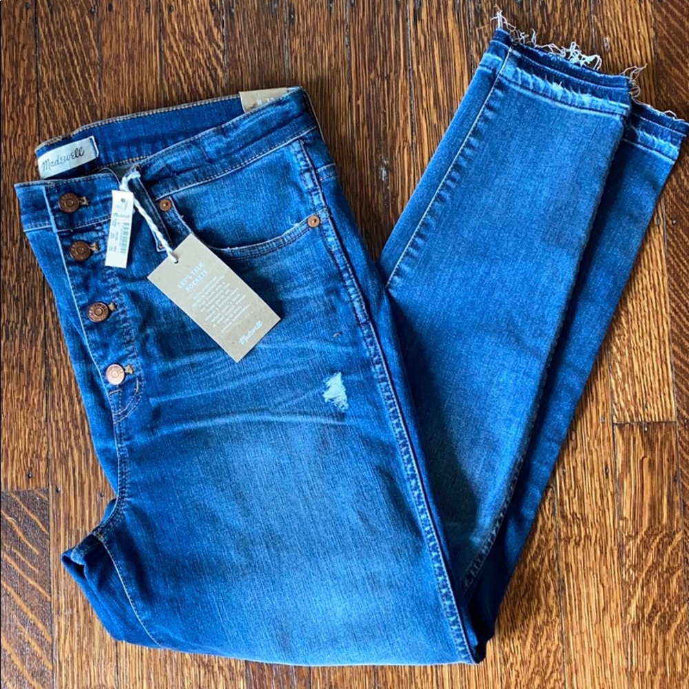 Madewell High Rise Skinny Jeans